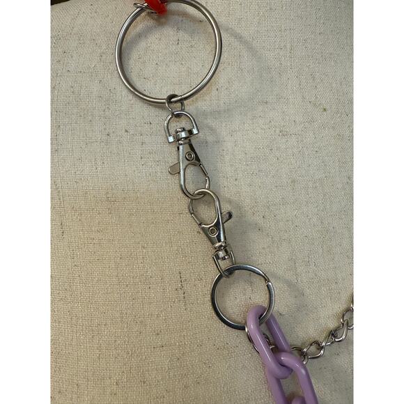 Colorful Handmade Chain Accent for Belt, Bag, or Necklace - Picture 8 of 11